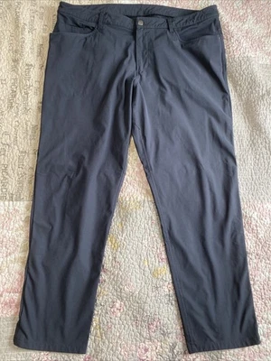 Lululemon Men's ABC Pants 40x31 5-Pocket Warpstreme Charcoal black - Image 1 of 4