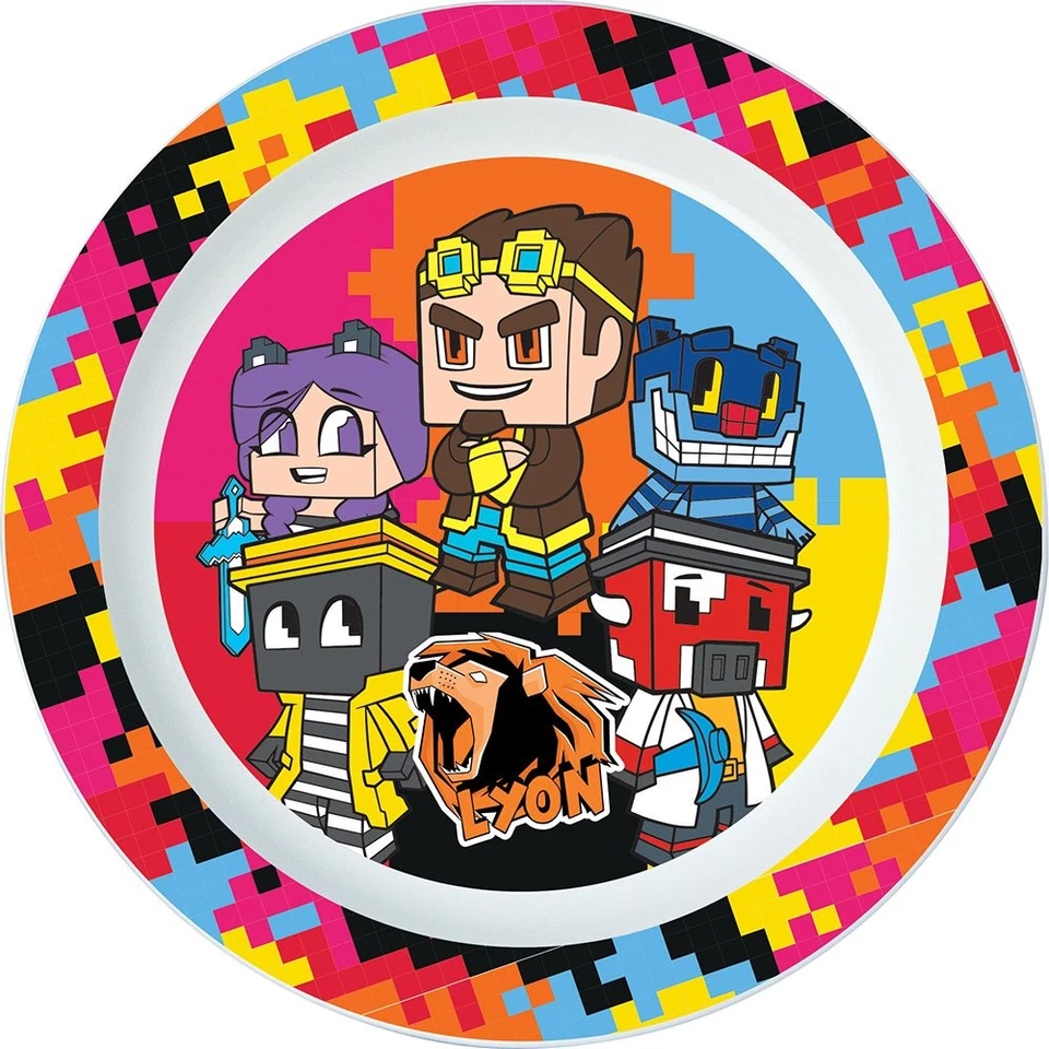 Piatto Piano Originale Lyon in plastica alimentare per bambini WGF LYON - Immagine 1 di 1