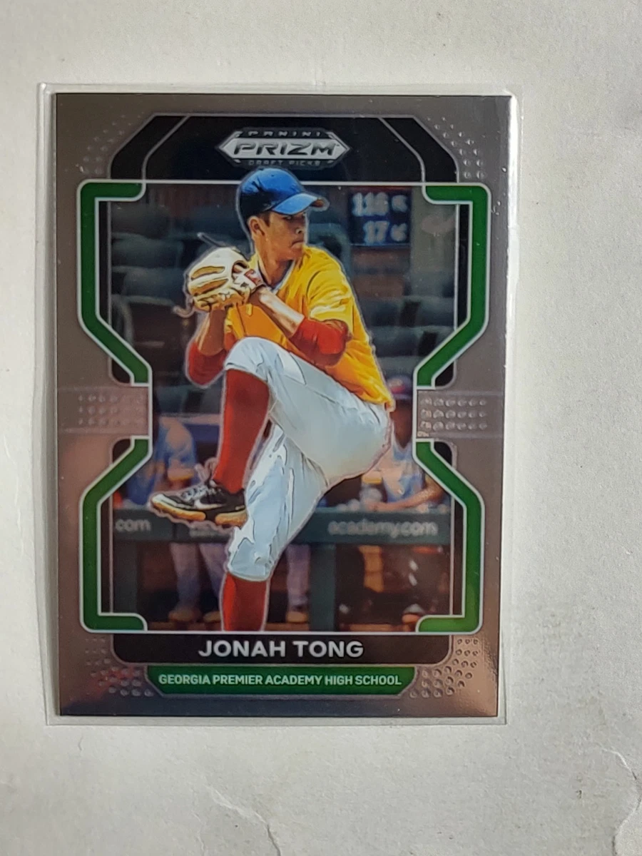 Jonah Tong 2022 Panini Prizm Draft Picks Baseball #PDP-209 New