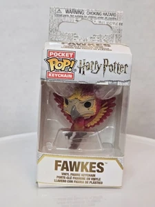Funko Pop! Small Pocket Vinyl Keychain - Fawkes the Phoenix - Harry Potter - New - Picture 1 of 7