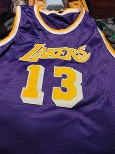 1971-72 Wilt Chamberlain #13 Lakers Mens Mitchell & Ness Swingman Jersey $125 - Picture 1 of 15