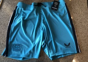 Bayer Leverkusen GK Soccer Football Shorts XL Castore NWT 22/23 XLarge Germany - Picture 1 of 4