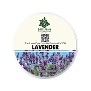 Bali Alus, Tradisional Spa Essential Scrub With VCO, 100g, Lavender (Pack of 1) - Picture 1 of 4