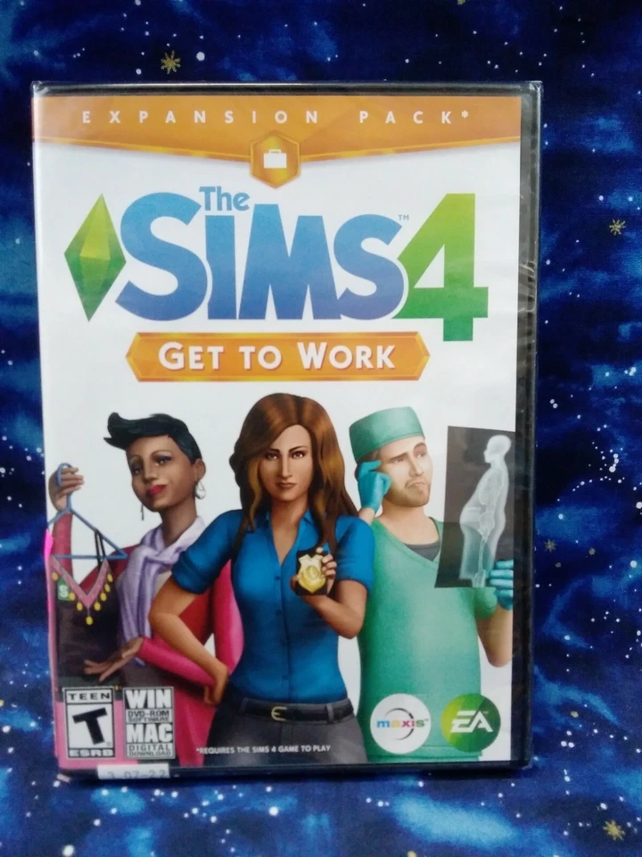 Sims 4 Get to Work Expansion Pack for PC (WIN/Mac)  - Image 1 of 1