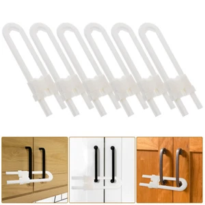 6 Pcs Baby Proofing Cabinet Lock Child Safety Locks for Cabinets - Picture 1 of 12