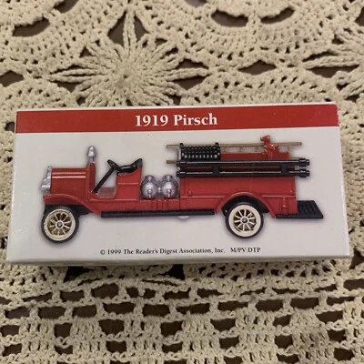 VTG 1999 Readers Digest Inc. DIE-CAST 1919 PIRSCH FIRE TRUCK  By High Speed - Image 1 of 4