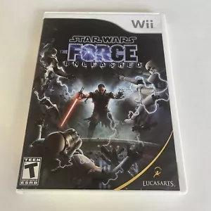 Star Wars The Force Unleashed (Nintendo Wii, 2008) Complete w/ Manual Tested - Picture 1 of 7