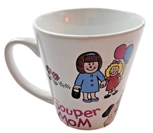 Mama Kaffeebecher Meine Mutter ist die Beste Cartoon Kunst Tasse Geschenk - 4,25" hoch - Bild 1 von 12