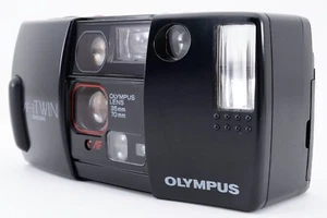 EX+++++ Olympus AF-1 Twin black Point & Shoot 35mm Film Camera from JAPAN - Picture 1 of 13