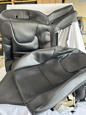 VOLVO 2020 S60 ASIENTO TRASERO CUBIERTA CUERO NEGRO OEM Foto 1 de 4