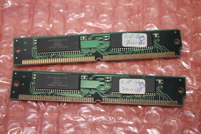 16 MB = 2x8 MB EDO RAM Kit 72-Pin Memory Arbeitsspeicher 60ns Toshiba 486/586 - Bild 1 von 2