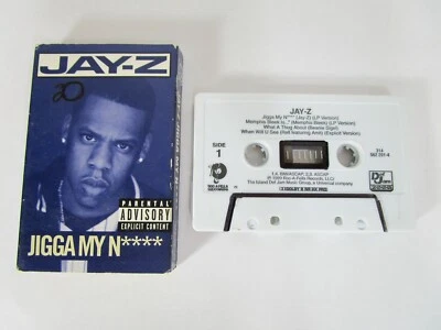 Jay-Z & Memphis Bleek w/ Beanie Sigel Jigga Cassette Single Tape - Image 1 of 4