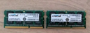 Crucial 16GB 8x2 DDR3 SODIMM - Picture 1 of 1