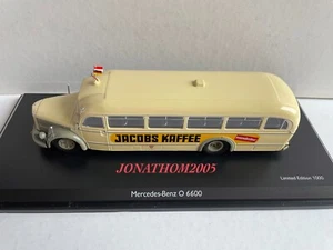 Schuco 02746 - Bus Mercedes Benz O 6600 Flughafen Rhein-Main Jacobs Kaffee 1/43 - Imagen 1 de 10