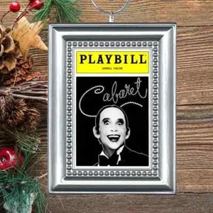 Cabaret Broadway Musical Playbill Christmas Tree Ornament - Picture 1 of 3