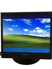 Sony SDM-X73 17" TFT Color Computer Monitor Display 1280 x 1024 VGA DVI-D WORKS