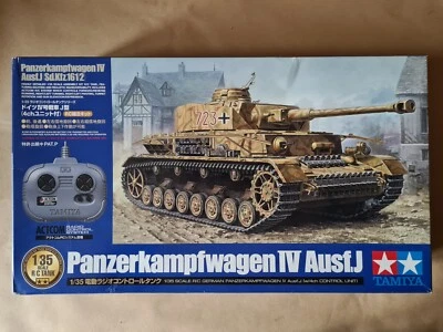 TAMIYA 48206 - RC MOTORIZZATO TANK PANZERKAMPFWAGEN IV - 1/35 - RADIOCOMANDATO - Immagine 1 di 4