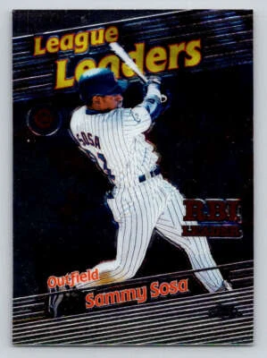 1999 Topps Chrome #225 Sammy Sosa LL (ref 198768) - Image 1 of 2
