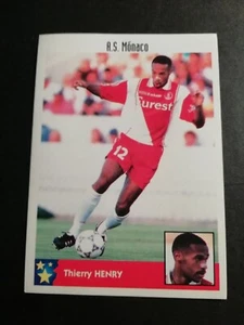 THIERRY HENRY #180 ROOKIE A.S. MÓNACO.LOS MEJORES EQUIPOS DE EUROPA 97/98. NUEVO - Imagen 1 de 2