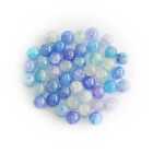 Perles en verre crépitant perles cristal pour fabrication de bijoux 50 pièces 10 mm
