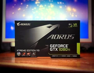AORUS NVIDIA GTX 1080TI ๐RaRe๐ Mining Free Xtreme Edition Gaming Graphics Card - Picture 1 of 5