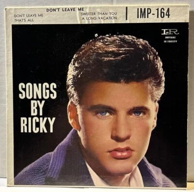 Ricky Nelson-45 rpm EP vinyl IMP-164 - Image 1 of 4