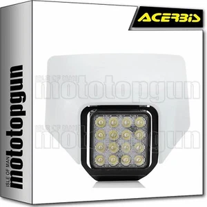 ACERBIS 0023948 HEADLIGHT MASK VSL WHITE HUSQVARNA FE 350 2017 17 2018 18 - Picture 1 of 3