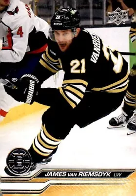 2023-24 Upper Deck Hockey #511 James van Riemsdyk Boston Bruins Ext Series - Image 1 of 2