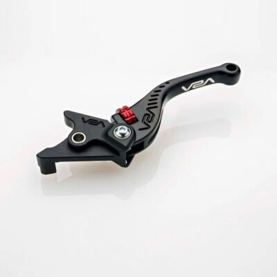 ASV F3 Clutch Lever Black Short Yamaha YZF-R1 / M / S 1999-25 YZF-R6 / S 1999-21 - Image 1 of 3