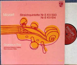 Grumiaux Trio; etc. Mozart (String quintets). Philips 6500 621. NM - Picture 1 of 1