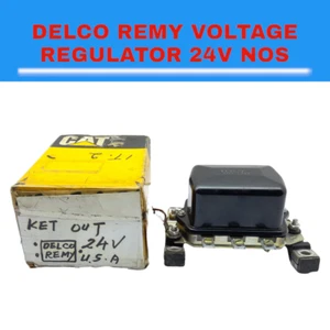 Delco Remy Voltage Regulator 24V NOS Made In USA - Picture 1 of 9