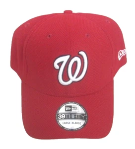 MLB Washington Nationals rote Stretch eng anliegende Mütze von New Era, Größe L-XL - Bild 1 von 4
