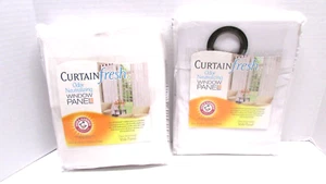 2 packs of Arm and Hammer Curtain Fresh Odor-Neutralizing Single Panel 59"x 84" - Picture 1 of 5