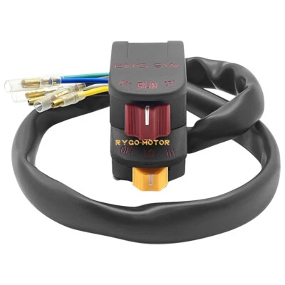 Faro interruptor de parada de apagado para Honda ATC110 ATC185S ATC200/ATC200S ATC250R Foto 1 de 4