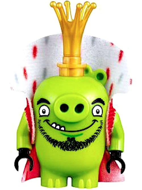 LEGO King Pig Minifigure Angry Birds From Set 75826 Cape in Orig Box NEW RARE! - Image 1 of 1