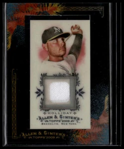 2009 Topps Allen & Ginter GEBRAUCHTES SPIEL Matt Holliday Relics - Bild 1 von 2