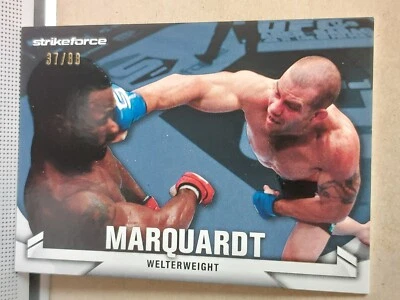 Nate Marquardt #22 2013 Topps UFC Knockout Blue #37/88 - Image 1 of 2