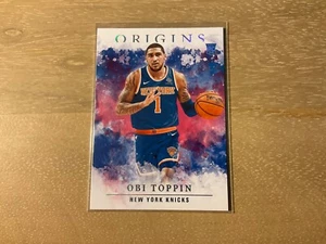 Baloncesto Panini Origins 2020-21 Obi Toppin rojo novato #78 New York Knicks - Imagen 1 de 2