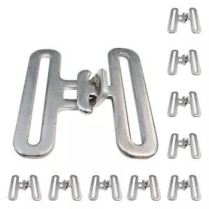 10 STCK. 1 Zoll Kreuzspurclip Schnellbefestigung Ring Schnalle Verbindung Hardware Handwerk - Bild 1 von 7