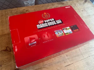 Nintendo Wii Red Console 25th Anniversary Edition Boxed Bundle Mario Donkey Kong - Picture 1 of 15