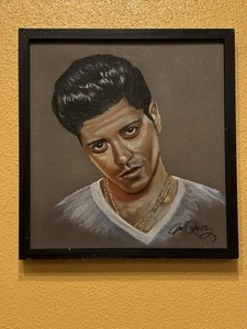 Bruno Mars Drawing 16”x17” - Picture 1 of 4