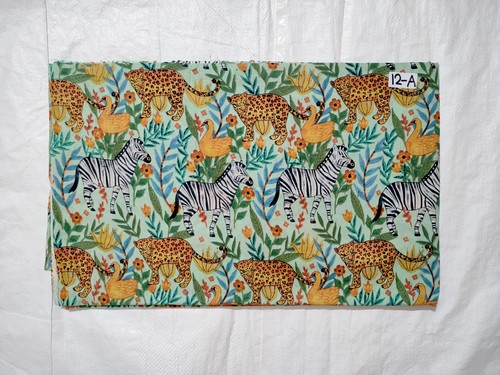 VETEMENTS Tessuto cotone sartoria foresta verde indiana cucito corsa artigianato cotone 5 anni