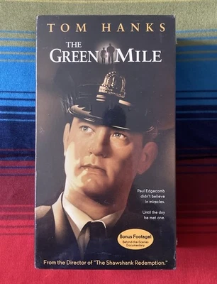The Green Mile (VHS, 2000, Collectors Edition - With Documentary) - New Sealed - Foto 1 de 3