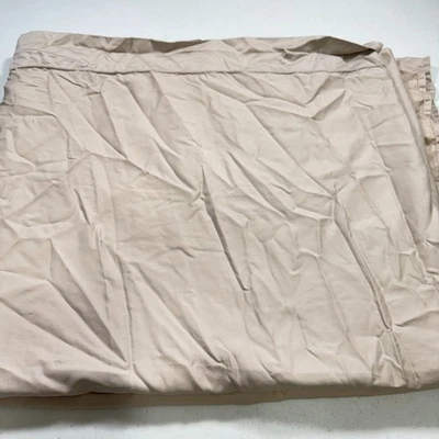 wamsutta king flat sheet solid brown pima cotton modern traditional - Image 1 of 4