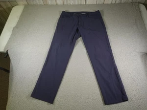 Lululemon Pants Mens 38x32 Blue Performance Stretch Travel Golf Casual Chino - Picture 1 of 13