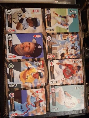 Tarjetas de juego de ases de béisbol para bicicleta 1993 Foto 1 de 4