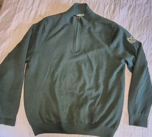 Fairway & Greene Sweater Mens Large Italian Merino Wool Traditions Golf Pullover - Picture 1 of 11