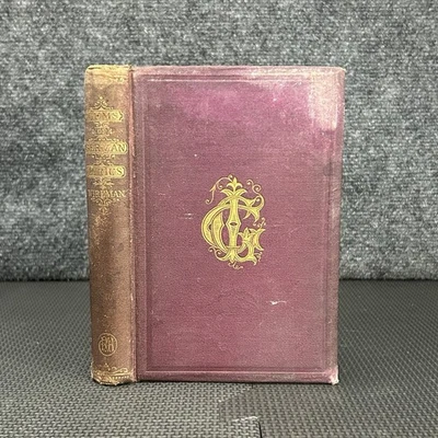 Vintage 1869 Gems of German Lyrics Book Henry D. Wireman Antique Poetry HC - Image 1 of 4