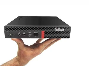 *3Jahre GEWL* Lenovo ThinkCentre M920x Tiny i3 8Gen 4GB 250GB HDD 2.5' W11P - Afbeelding 1 van 4