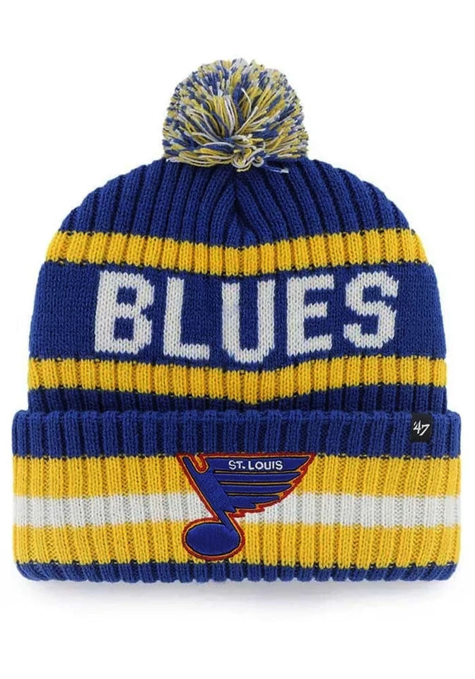 NHL Authentic NWT '47Brand Cold Weather Sport Knit Beanie Hat - Image 1 of 1